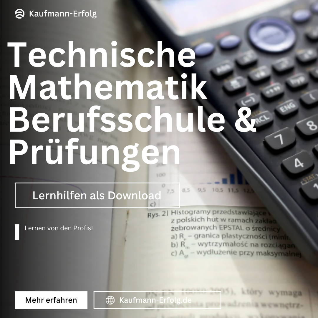 Technische Mathematik für Tischler – Rechnen, Verstehen, Anwenden